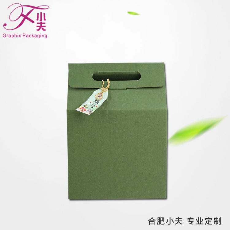 酒店粽子禮盒定制，酒店粽子包裝禮盒定制生產(chǎn)廠家，合肥小夫包裝